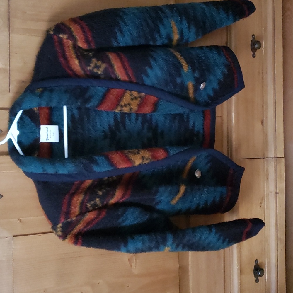 Yumaland Native American pattern short bolero kind of jacket